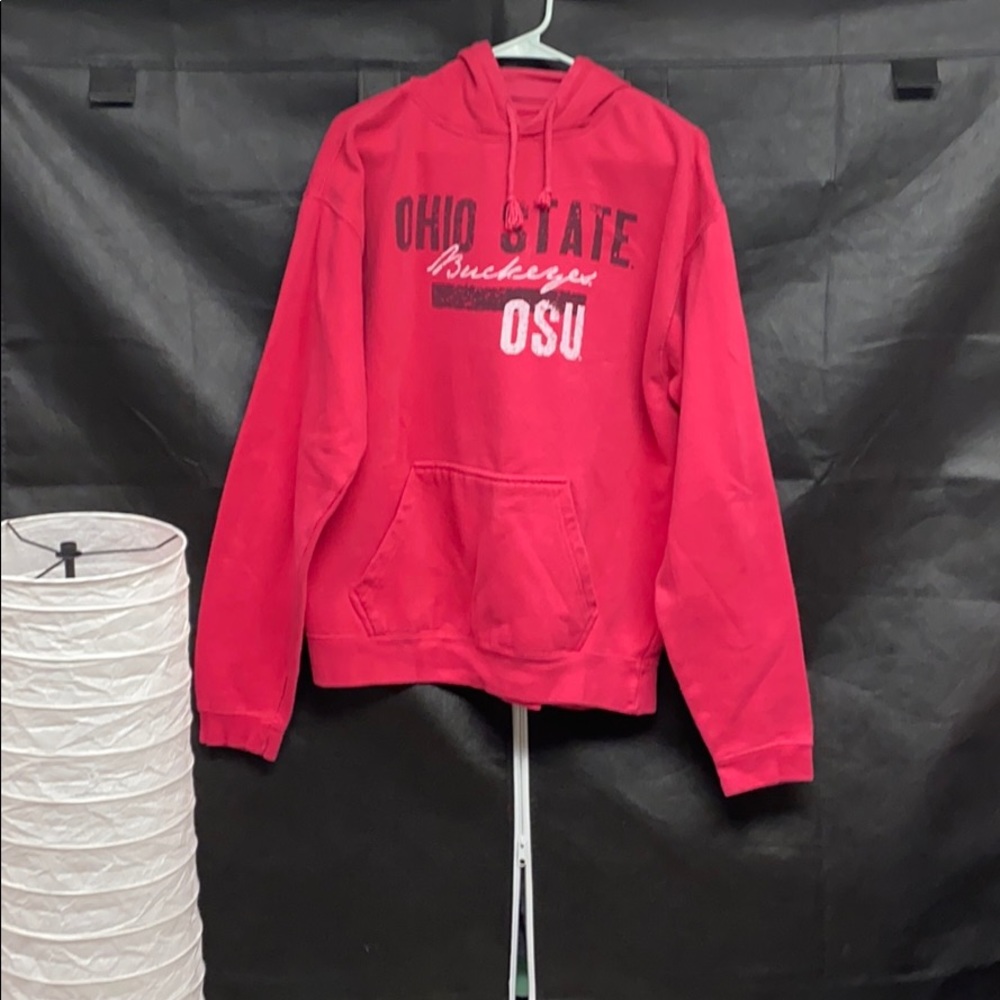 Pink Ohio State sweatshirt